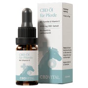 CBD VITAL Hanföl für Pferde | 3000mg CBD 10 ml