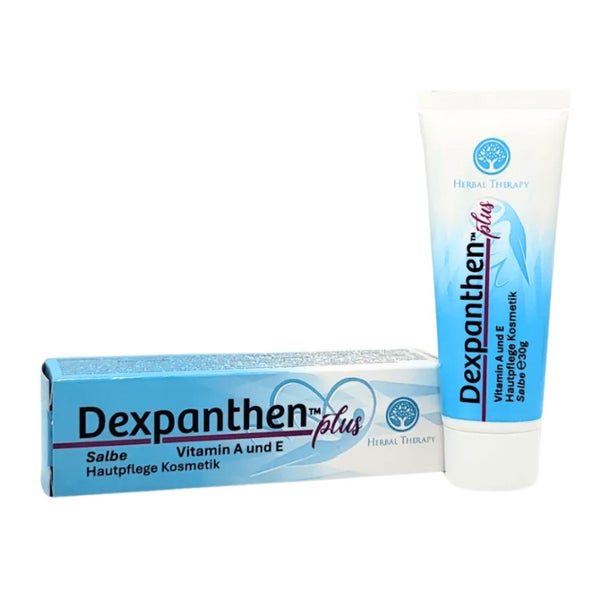 Herbal Therapy Dexpanthen Plus, mit Vitamin A und E | bei Sonnenbrand, Rötungen, Wunden 30 g