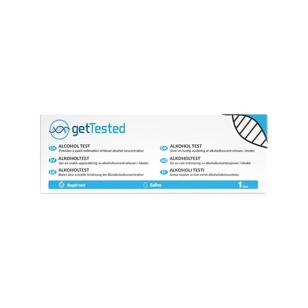 GetTested Alcohol (ALC) Test Saliva 1 St