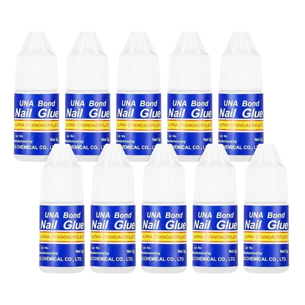 Nagelkleber Schnelltrocknend Stark Kunstnägel 30g 10x3g 1 St