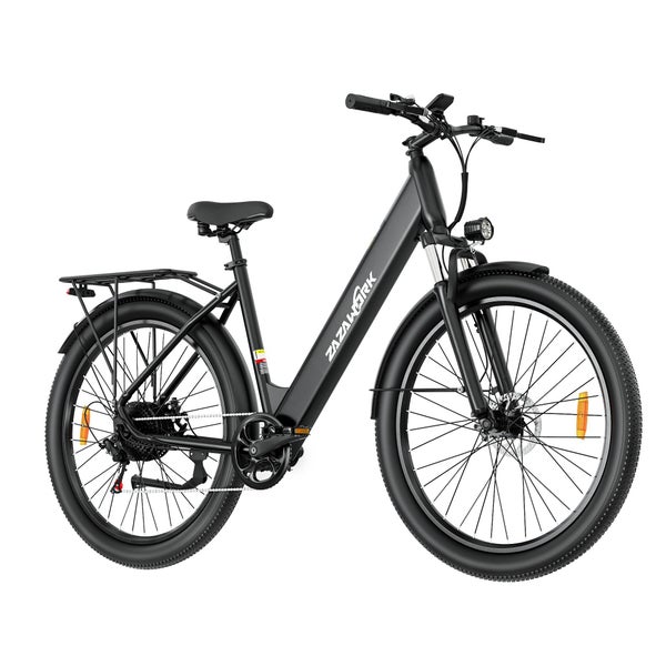 ZAZAWORK C28 Elektrofahrrad für Erwachsene,36V 20Ah,Schwarz 1 St