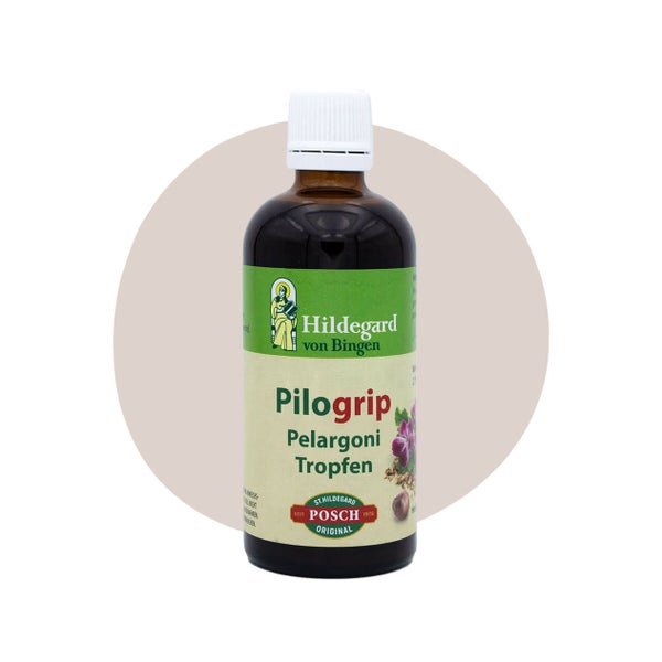 Hildegard Pelargoni Tropfen Pilogrip 100 ml