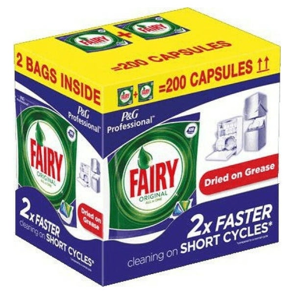 Fairy Original All-in-One Spülmaschinen-Tabs, 200 Stk 1 St