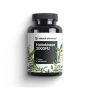 Nattokinase – 180 hochdosierte Kapseln je 100mg (20.000 FU/g) – ohne Gentechnik – vegan, ohne unnötige Zusätze – in Deutschland produziert & laborgeprüft 180 St