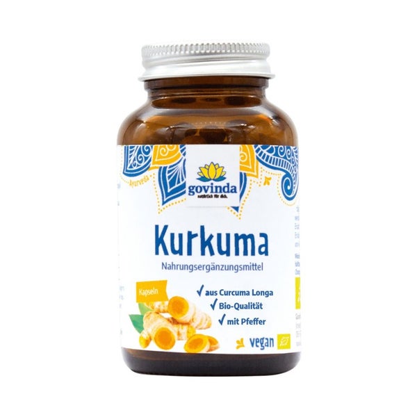 Govinda Kurkuma-Kapseln Bio