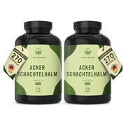 Ackerschachtelhalm Kapseln - 18 Monate Vorrat - Made in DE 540 St
