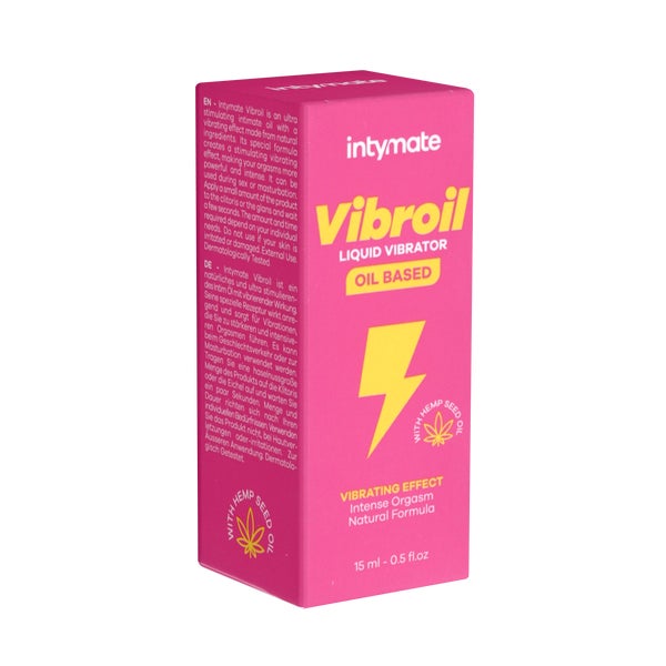 Intymate Vibroil – Stimulationsöl vibrationseffekt, Unisex (0.015 l)