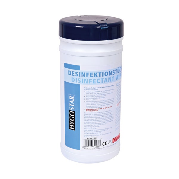 Hygoclean Desinfektionstuch alkoholisch aus PP 200 St