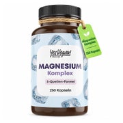 Magnesium Komplex Kapseln mit Bisglycinat, Citrat, Malat 250 St