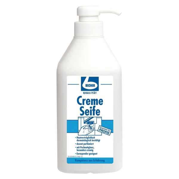 Dr. Becher Creme Seife Pumpflasche - 500 ml