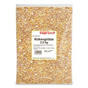 Supravit Kükengrütze - Ergänzungsfutter für Hühner und Ziergeflügel 2,5 kg
