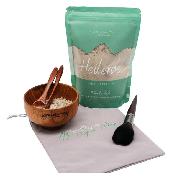 Natürlich Schön Set Heilerde+Maskenset 400 g