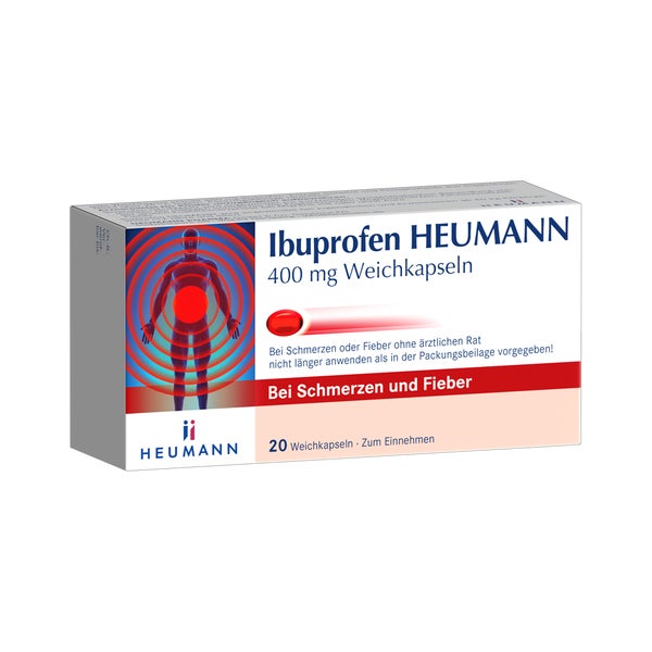 Ibuprofen Heumann 400 Mg Weichkapseln 20 St