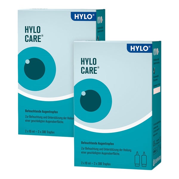 HYLO CARE Augentropfen 4X10 ml