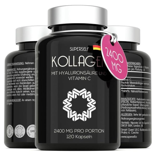 SuperSelf Kollagen Haut & Gelenke Kapseln 120 St