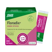 Produktabbildung: Floradix Eisen Sticks Pulver Salus 50 St