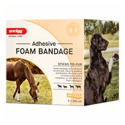 Produktabbildung: Snögg Animal Care Foam Bandage, 9 x 200 cm - elastischer Schaumverband für Tiere 1 St