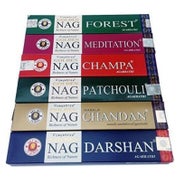 Golden Nag Champa Räucherstäbchen 6 Boxen Vijayshree 6 Stück 1 St