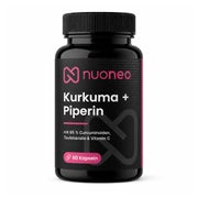 Kurkuma + Piperin Kapseln mit Vitamin C 60 St