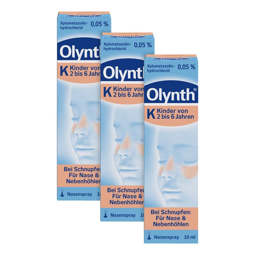Olynth® 0,05% Nasenspray Dreierpack 3X10 ml