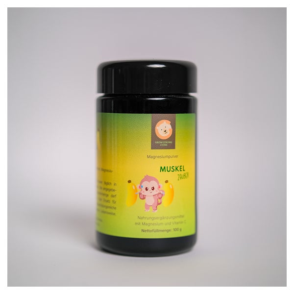 GS4K Magnesium Vitamin C Kinder Pulver Muskelzauber 100 g
