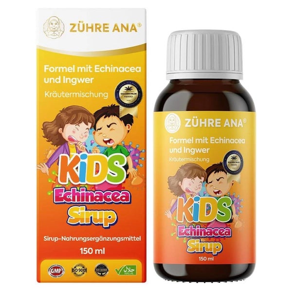 Zühre Ana Echinacea Sirup – Nahrungsergänzungsmittel auf Basis von Echinacea 150 ml