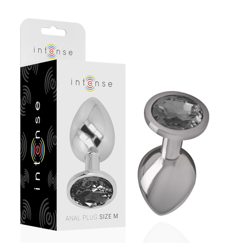 Intense - Analplug Aus Aluminium mit Glas, Größe günstig kaufen