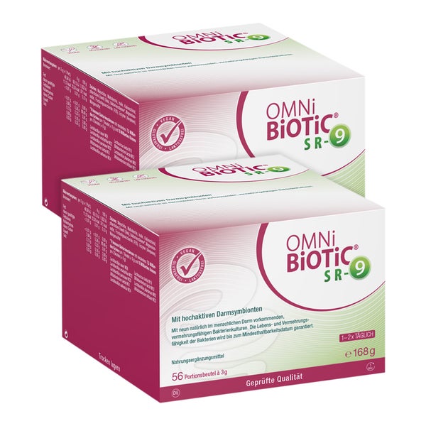 Doppelpack OMNi-BiOTiC SR-9 2X56X3 g