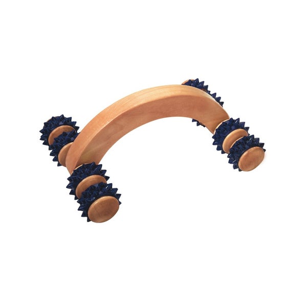 Massageroller mit 8 rotierenden Noppenspitzen 1 St