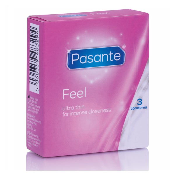 «Feel» Kondome 3 Stk.; extra dünn; 0,05 mm Wandstärke (3 Kondome) 3 St