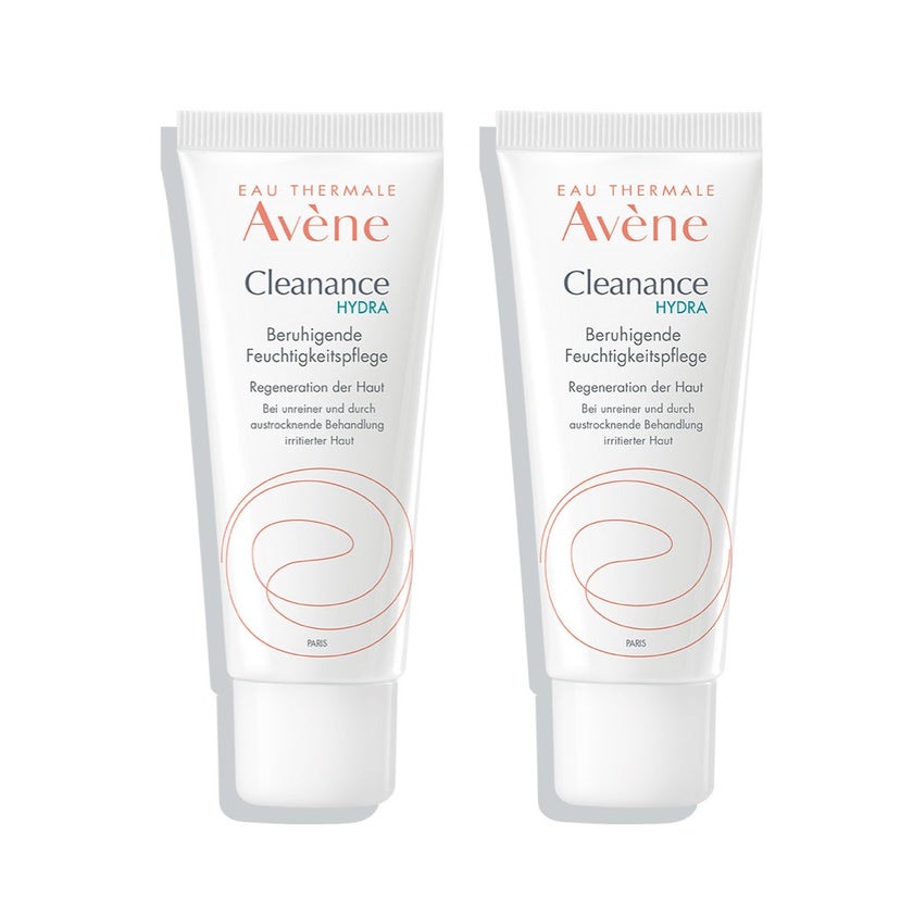 Avène Cleanance HYDRA Beruhigende Feuchtigkeitspflege Doppelpack 2X40 ml