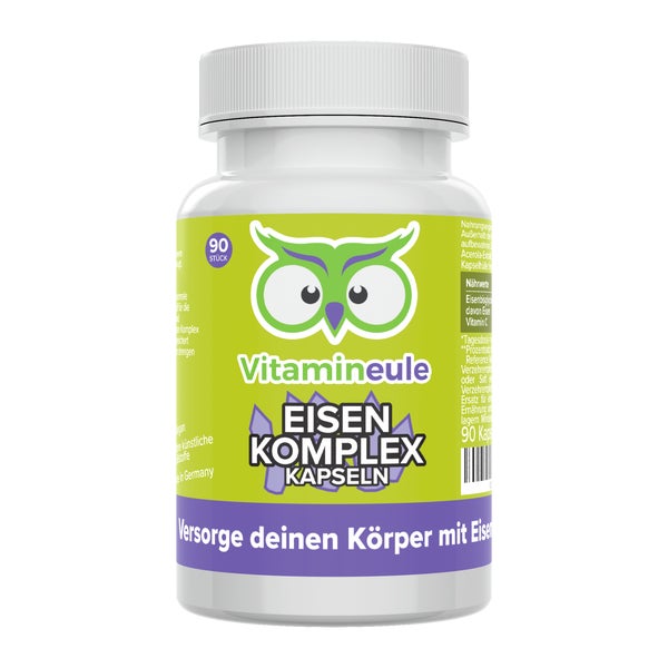Vitamineule® Eisen Komplex Kapseln 56 mg + Vitamin C 59 g