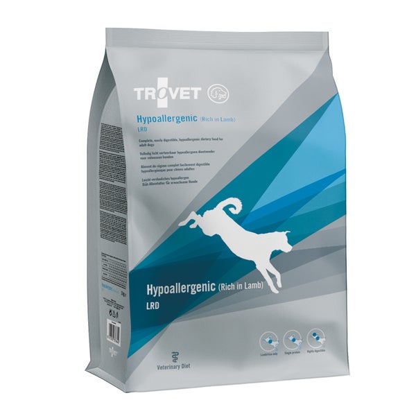 TROVET Hypoallergenic LRD Lamb 3 kg