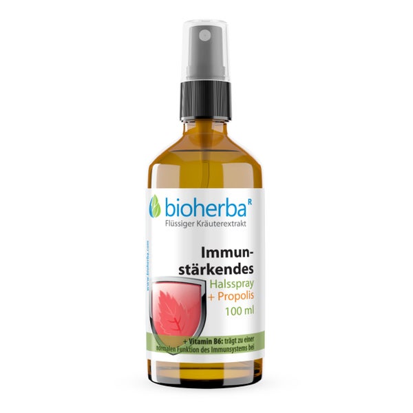 Bioherba Immunstärkendes Halsspray mit Propolis 100 ml