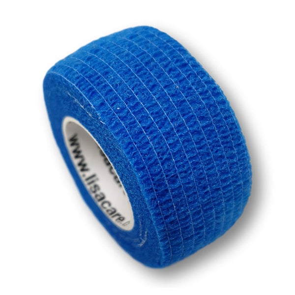 LisaCare latexfreie Fingerpflaster - Blau - 2,5cm x 4,5m 1 St