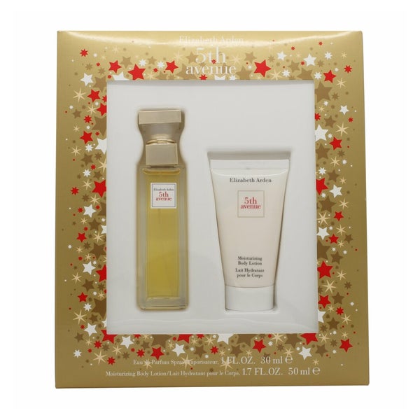 Elizabeth Arden Fifth Avenue Geschenkset 30ml EDP + 50ml Körperlotion 0,08 l