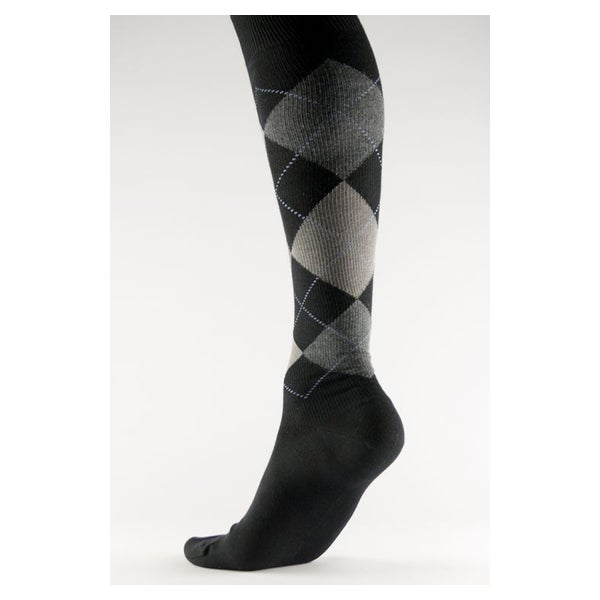VENOCARE® Reisestrümpfe / Stützstrümpfe Argyle, Schwarz, Gr. 38 - 40 1 St