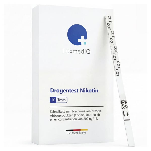 Drogentest Nikotin Cotinin Urin Test - Cutoff 200 ng/mL 10 St