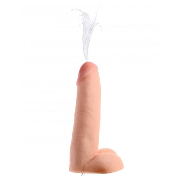 dildo mit spritzfunktion 20cm Dildo mit Spritzfunktion, realistische Textur, TPE (1 Stück) 1 St  günstig kaufen