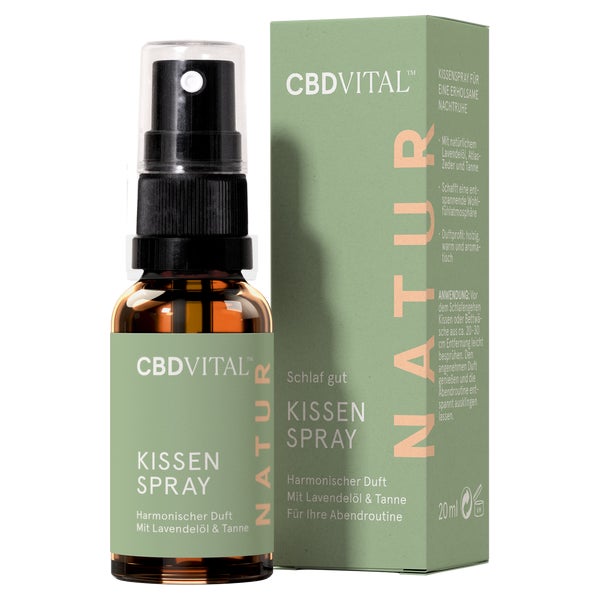 CBD VITAL Kissenspray Schlaf gut für besseren Schlaf 20 ml