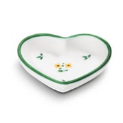 Gmundner Keramik Streublumen, Herzschale (L:10cm)