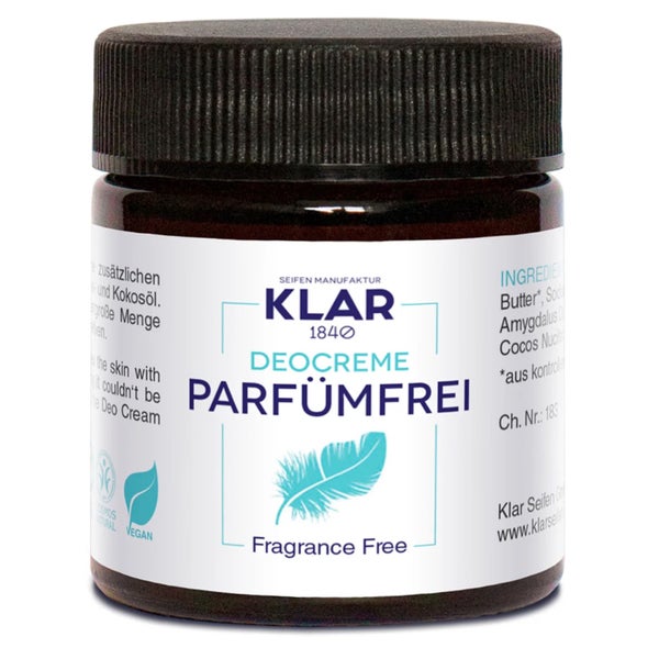 Klar's Deo Creme Parfümfrei 30 ml