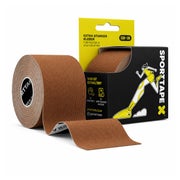 SPORTTAPE Kinesiologie Tape 5cm x 5m Braun 1 St