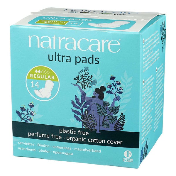 Natracare Organic Cotton Ultra Pads Bio 14 St