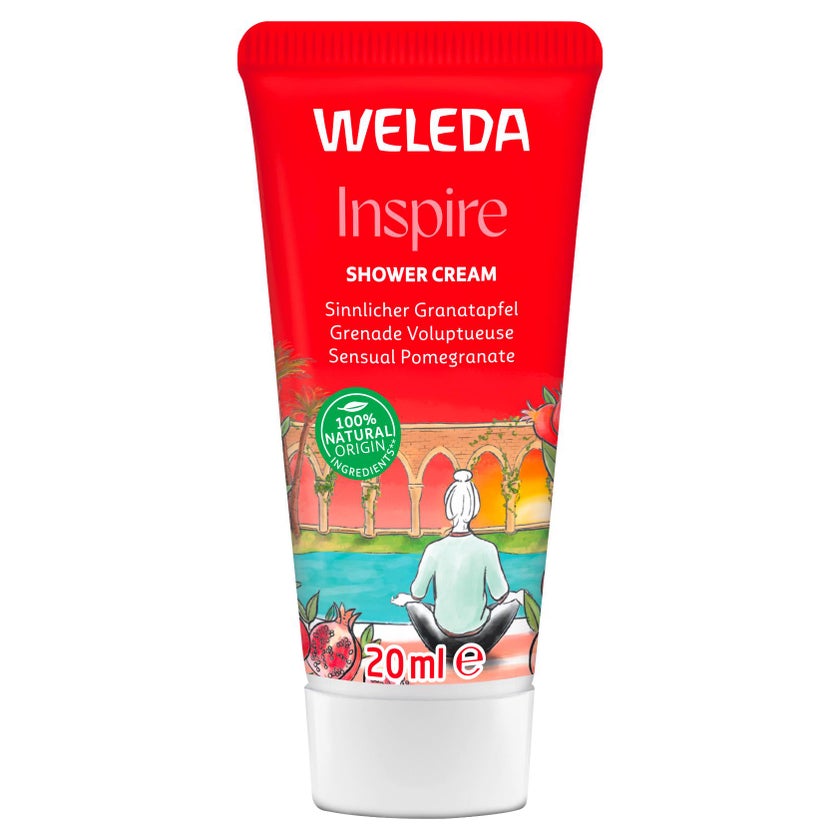 Weleda Inspire Shower Cream Granatapfel Sinnlich 20 ml