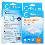 Cutiderm runde Fleckenpflaster transparent 22 x 22 200 St