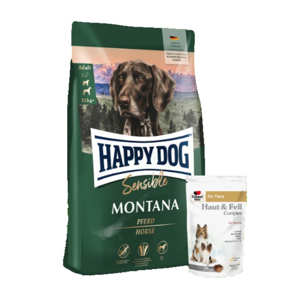 Sensible Montana + Doppelherz Haut und Fell Complex 10 kg