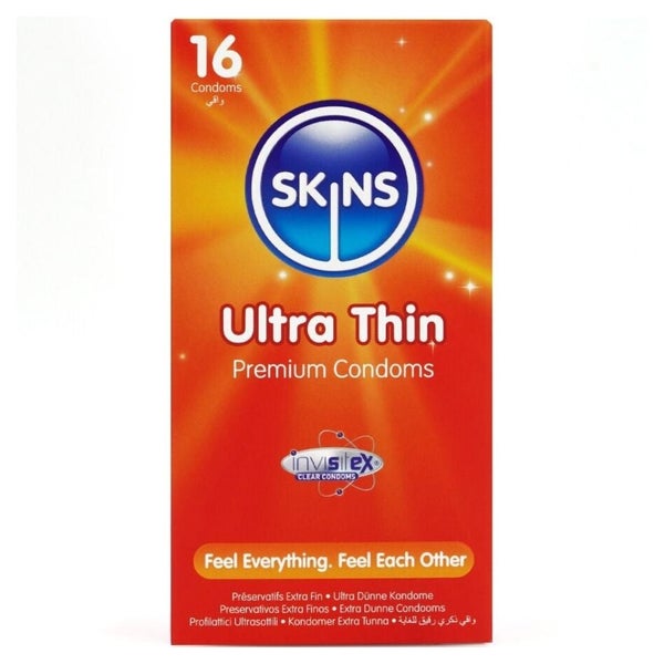 Ultra Thin Kondome 16 Stück – hauchdünn & gefühlsecht (16 Kondome) 16 St