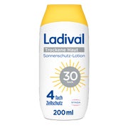 Produktabbildung: Ladival Trockene Haut Sonnenschutz-Lotion LSF30 200 ml