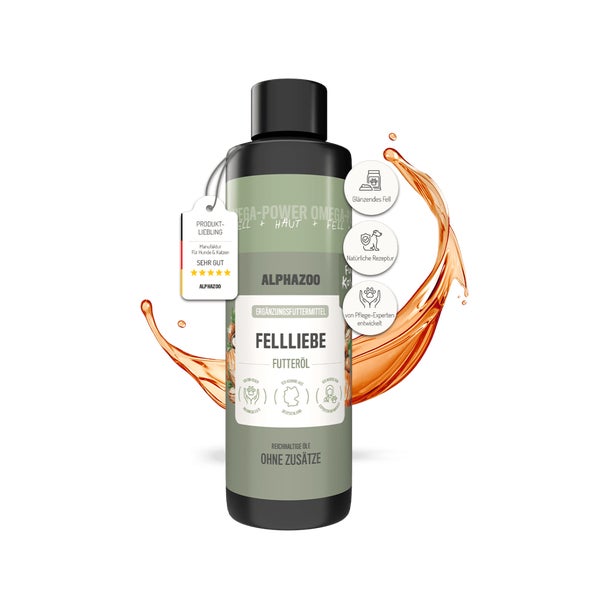 Fellliebe Futteröl für Katzen 250 ml
